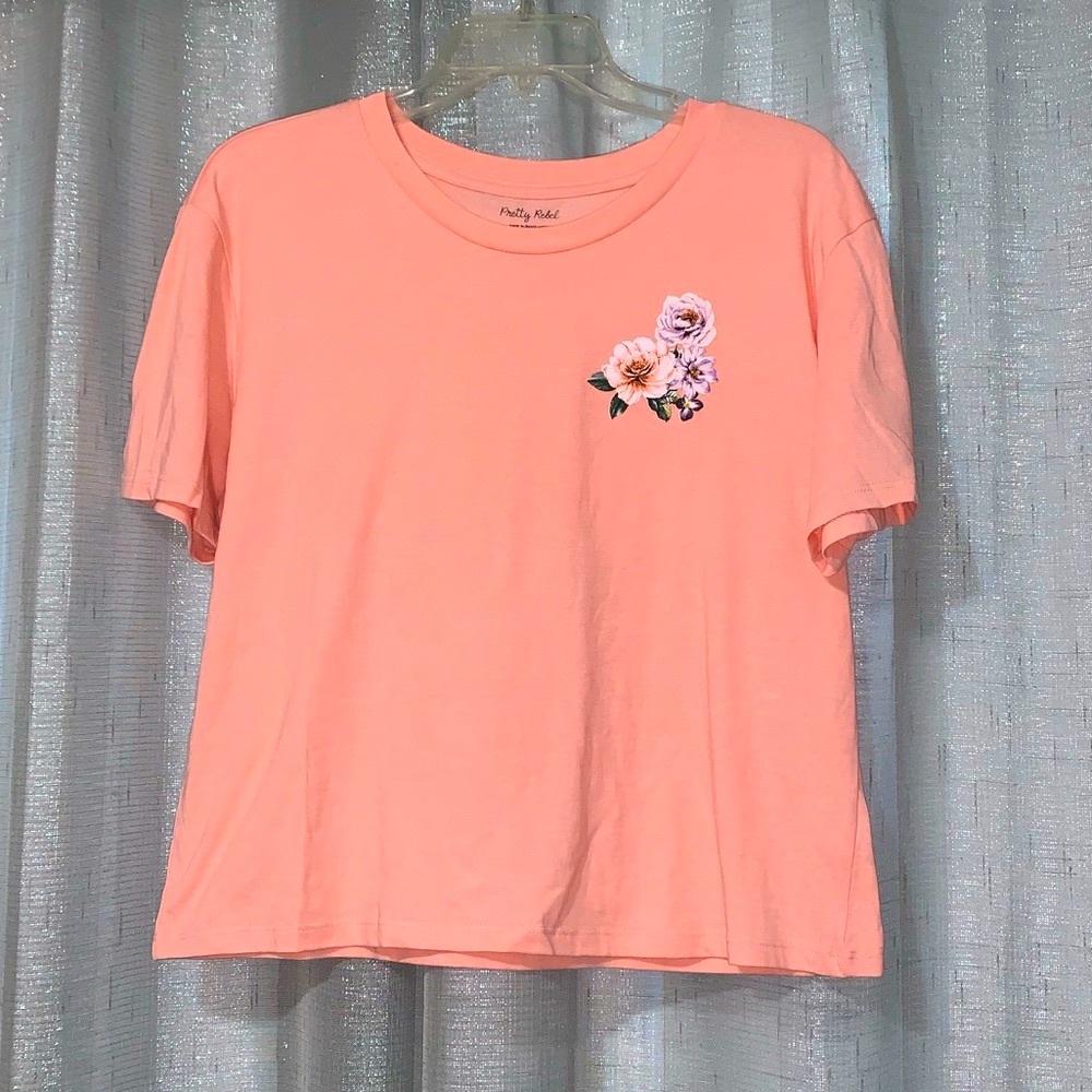 Pretty rebel floral graphic shirt
